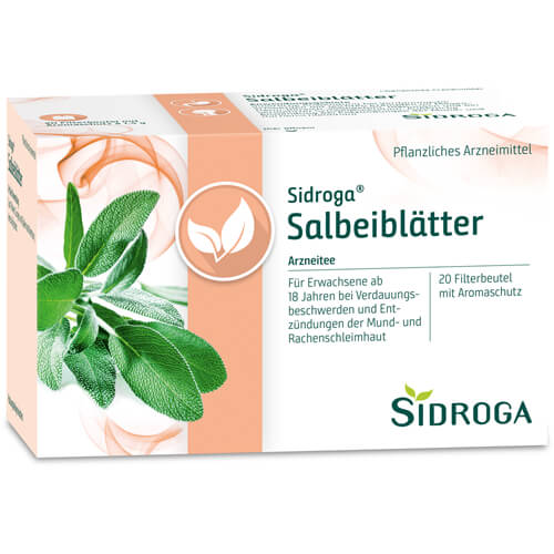 SIDROGA Salbeiblätter Tee Filterbeutel SIDROGA Salbeiblätter Tee Filterbeutel
