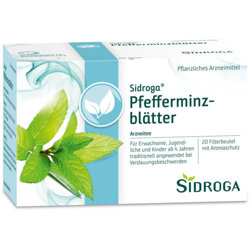 SIDROGA Pfefferminzblätter Tee Filterbeutel SIDROGA Pfefferminzblätter Tee Filterbeutel