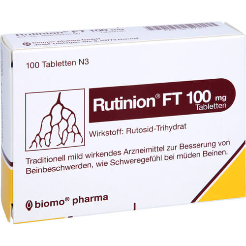 RUTINION FT 100 mg Tabletten RUTINION FT 100 mg Tabletten