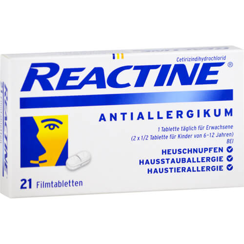 REACTINE Filmtabletten REACTINE Filmtabletten