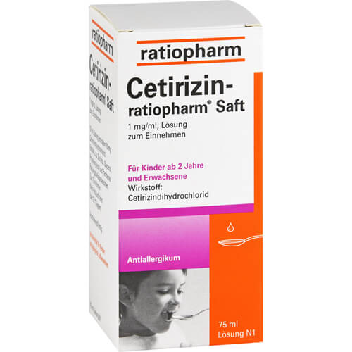 CETIRIZIN-ratiopharm Saft CETIRIZIN-ratiopharm Saft