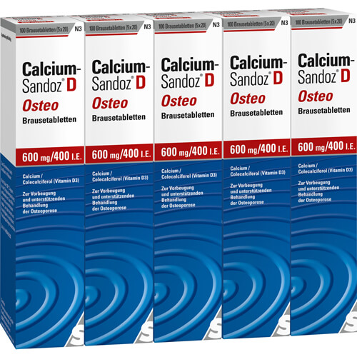 CALCIUM SANDOZ D Osteo Brausetabletten CALCIUM SANDOZ D Osteo Brausetabletten