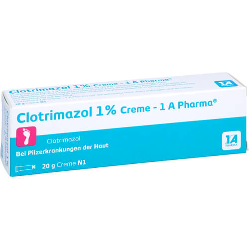 CLOTRIMAZOL 1% Creme-1A Pharma CLOTRIMAZOL 1% Creme-1A Pharma