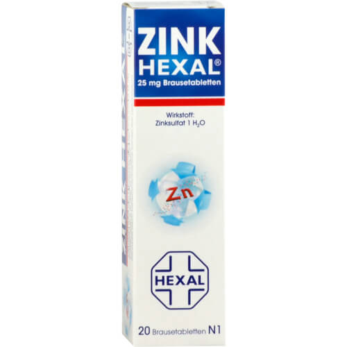ZINK HEXAL Brausetabletten ZINK HEXAL Brausetabletten