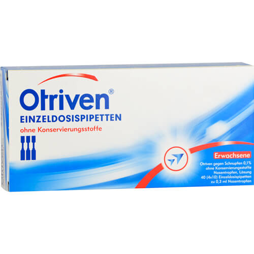 OTRIVEN 0,1% Nasentropfen Einzeldosispipetten OTRIVEN 0,1% Nasentropfen Einzeldosispipetten