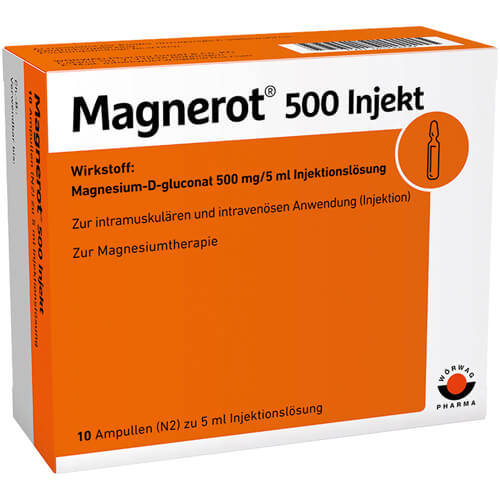 MAGNEROT 500 Injekt Ampullen MAGNEROT 500 Injekt Ampullen