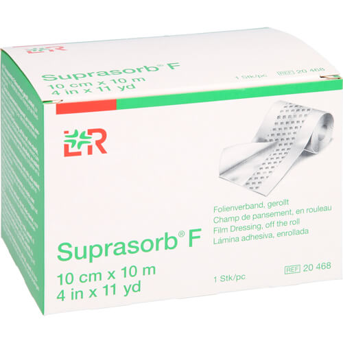 SUPRASORB F Folien-Wundverb.10 cmx10 m unste.Rolle SUPRASORB F Folien-Wundverb.10 cmx10 m unste.Rolle