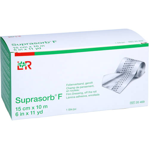 SUPRASORB F Folien-Wundverb.15 cmx10 m unste.Rolle SUPRASORB F Folien-Wundverb.15 cmx10 m unste.Rolle