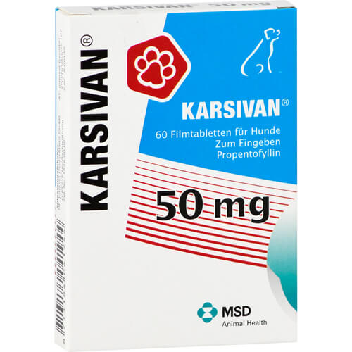 KARSIVAN 50 Filmtabletten f.Hunde KARSIVAN 50 Filmtabletten f.Hunde