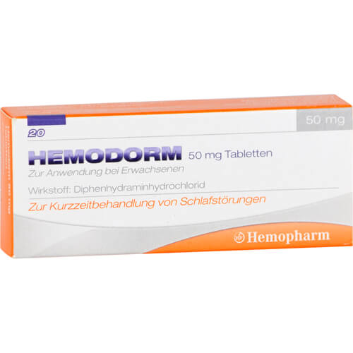 HEMODORM 50 mg Einschlaftabletten HEMODORM 50 mg Einschlaftabletten