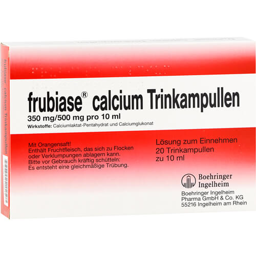 FRUBIASE CALCIUM T Trinkampullen FRUBIASE CALCIUM T Trinkampullen