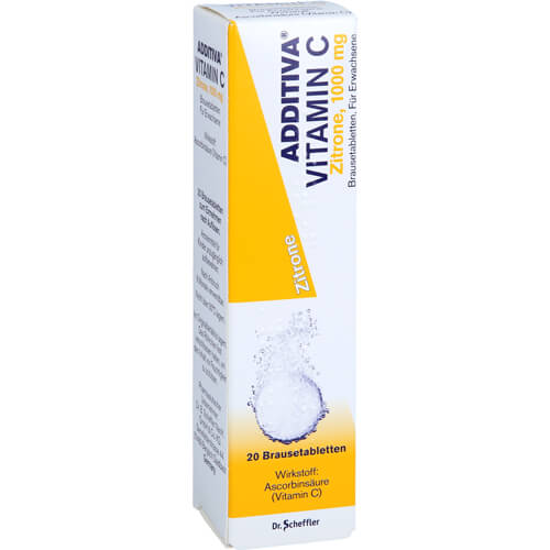 ADDITIVA Vitamin C 1 g Brausetabletten ADDITIVA Vitamin C 1 g Brausetabletten