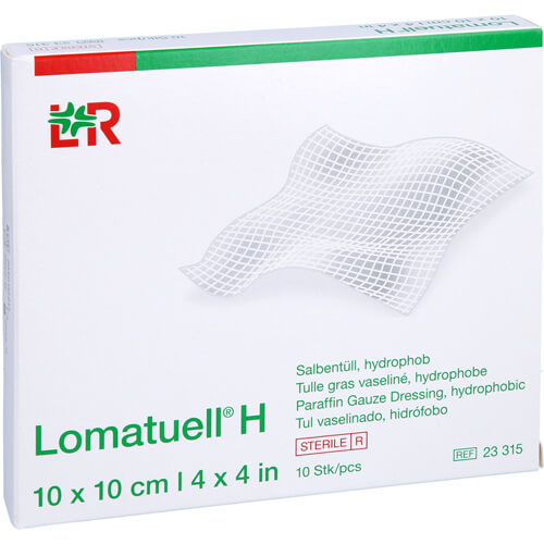 LOMATUELL H Salbentüll 10x10 cm steril LOMATUELL H Salbentüll 10x10 cm steril