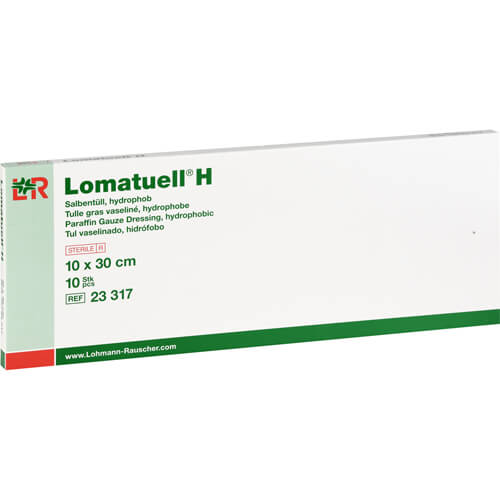 LOMATUELL H Salbentüll 10x30 cm steril LOMATUELL H Salbentüll 10x30 cm steril