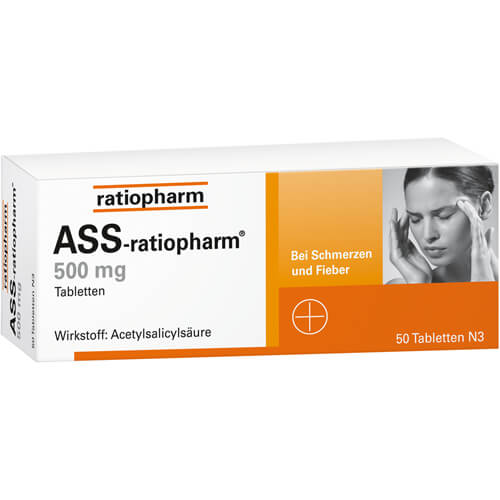 ASS-ratiopharm 500 mg Tabletten ASS-ratiopharm 500 mg Tabletten