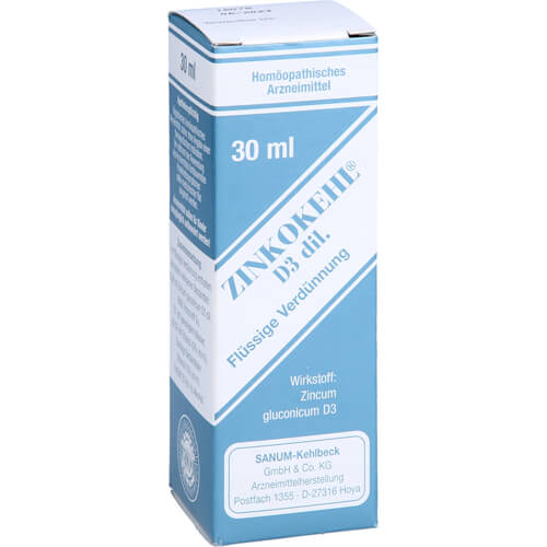 ZINKOKEHL D 3 Tropfen ZINKOKEHL D 3 Tropfen
