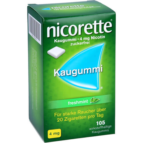 NICORETTE Kaugummi 4 mg freshmint NICORETTE Kaugummi 4 mg freshmint