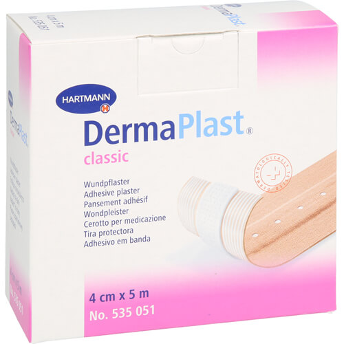 DERMAPLAST CLASSIC Wundpflaster 4 cmx5 m DERMAPLAST CLASSIC Wundpflaster 4 cmx5 m