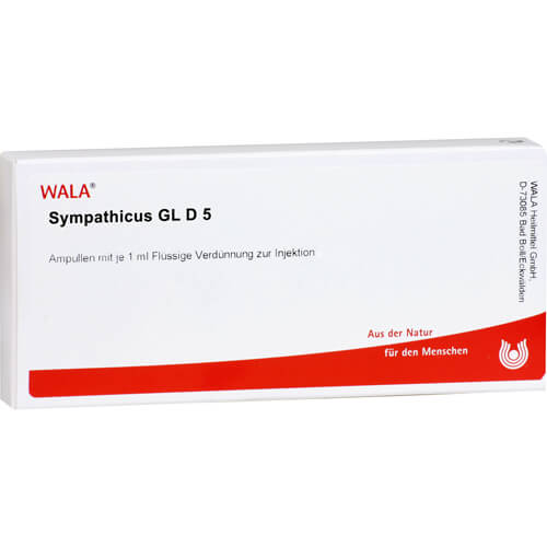 SYMPATHICUS GL D 5 Ampullen SYMPATHICUS GL D 5 Ampullen