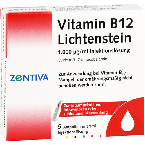 VITAMIN B12 1.000 μg Lichtenstein Ampullen VITAMIN B12 1.000 μg Lichtenstein Ampullen