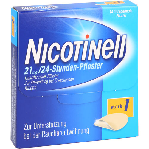 NICOTINELL 21 mg/24-Stunden-Pflaster 52,5mg NICOTINELL 21 mg/24-Stunden-Pflaster 52,5mg