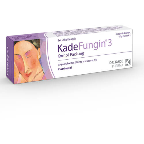 KADEFUNGIN 3 Kombip.20 g Creme+3 Vaginaltabl. KADEFUNGIN 3 Kombip.20 g Creme+3 Vaginaltabl.