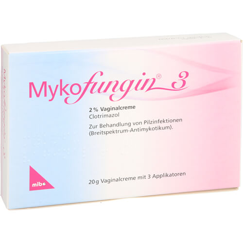 MYKOFUNGIN 3 Vaginalcreme 2% MYKOFUNGIN 3 Vaginalcreme 2%