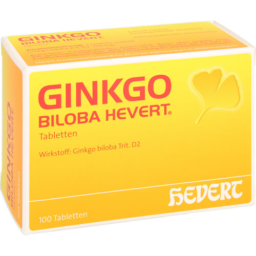 GINKGO BILOBA HEVERT Tabletten GINKGO BILOBA HEVERT Tabletten