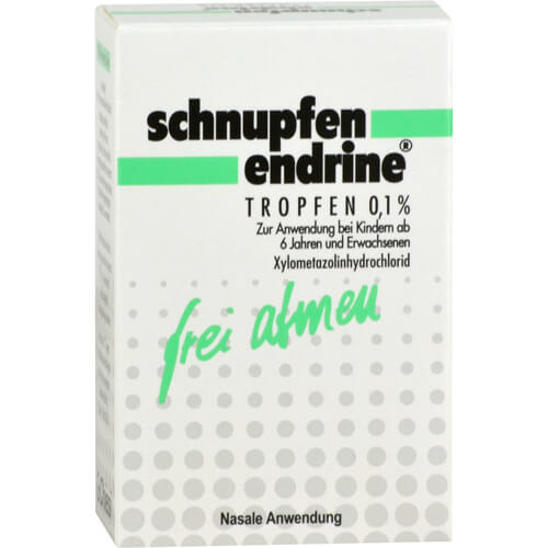 SCHNUPFEN ENDRINE 0,1% Nasentropfen SCHNUPFEN ENDRINE 0,1% Nasentropfen