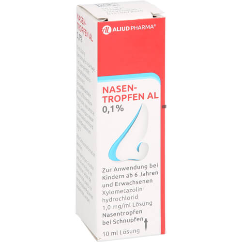 Nasentropfen AL 0,1 % bei Schnupfen Nasentropfen AL 0,1 % bei Schnupfen