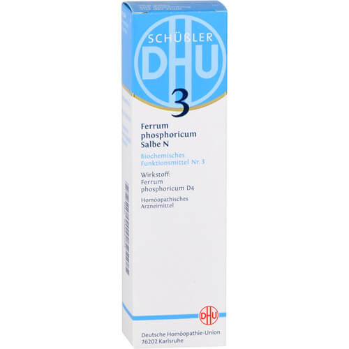 BIOCHEMIE DHU 3 Ferrum phosphoricum N D 4 Salbe BIOCHEMIE DHU 3 Ferrum phosphoricum N D 4 Salbe