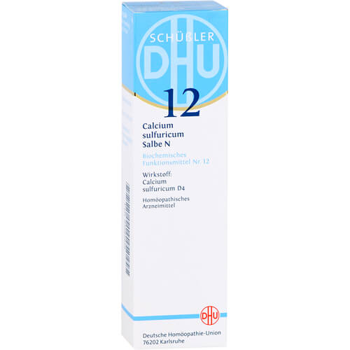 BIOCHEMIE DHU 12 Calcium sulfuricum N D 4 Salbe BIOCHEMIE DHU 12 Calcium sulfuricum N D 4 Salbe