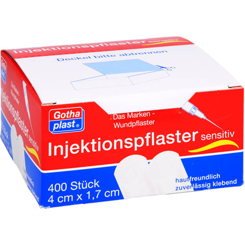 GOTHAPLAST Injektionspfl.sensitiv 1,7x4 cm GOTHAPLAST Injektionspfl.sensitiv 1,7x4 cm