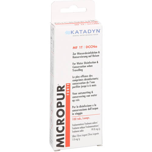 MICROPUR forte MF 1T Tabletten MICROPUR forte MF 1T Tabletten