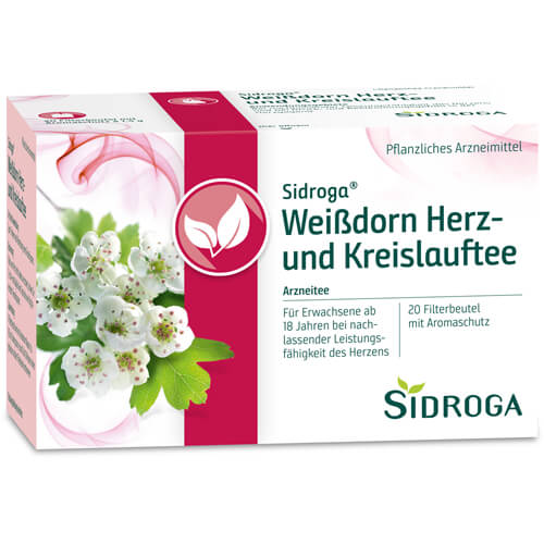 SIDROGA Weißdorn Herz- und Kreislauftee Filterb. SIDROGA Weißdorn Herz- und Kreislauftee Filterb.