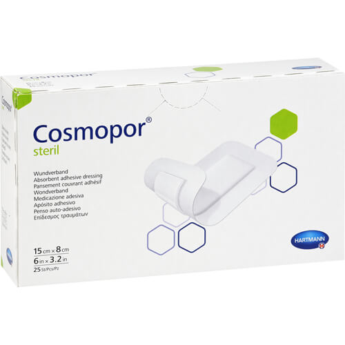 COSMOPOR steril Wundverband 8x15 cm COSMOPOR steril Wundverband 8x15 cm