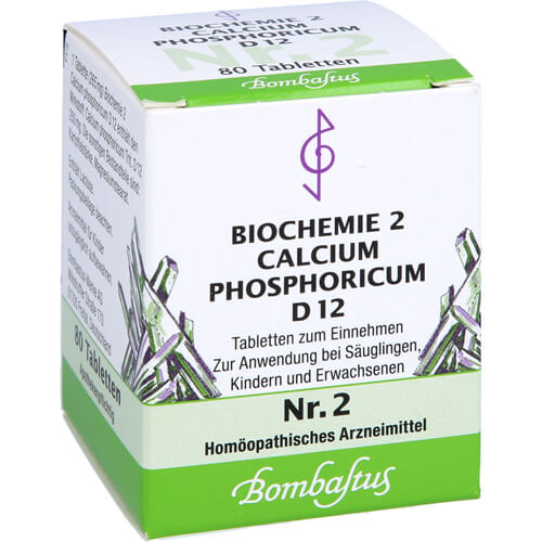 BIOCHEMIE 2 Calcium phosphoricum D 12 Tabletten BIOCHEMIE 2 Calcium phosphoricum D 12 Tabletten