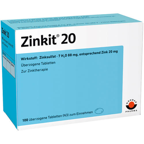 ZINKIT 20 überzogene Tabletten ZINKIT 20 überzogene Tabletten