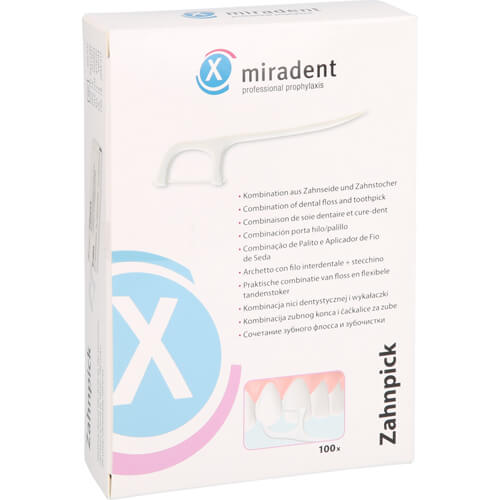 MIRADENT Zahnseidensticks Zahnpick MIRADENT Zahnseidensticks Zahnpick