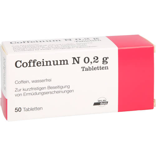 COFFEINUM N 0,2 g Tabletten COFFEINUM N 0,2 g Tabletten