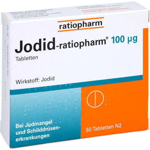 JODID-ratiopharm 100 μg Tabletten JODID-ratiopharm 100 μg Tabletten