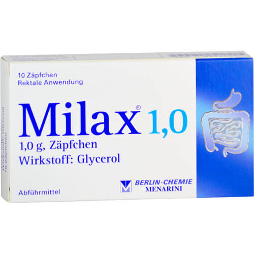 MILAX 1,0 Suppositorien MILAX 1,0 Suppositorien