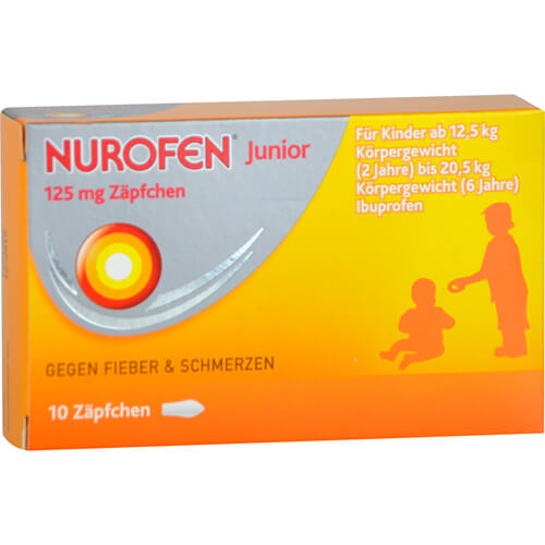 NUROFEN Junior 125 mg Zäpfchen NUROFEN Junior 125 mg Zäpfchen