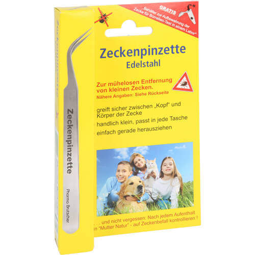 ZECKENPINZETTE Chirurgenstahl ZECKENPINZETTE Chirurgenstahl