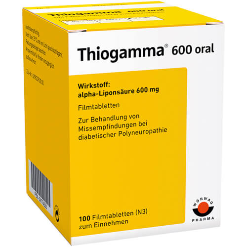 THIOGAMMA 600 oral Filmtabletten THIOGAMMA 600 oral Filmtabletten