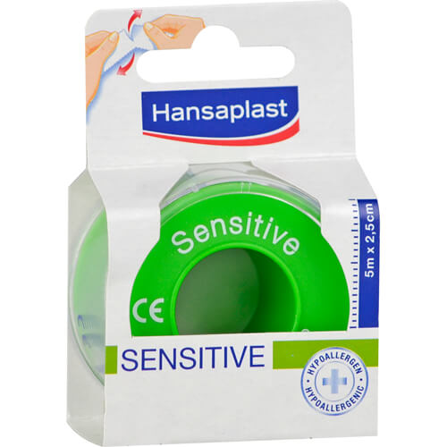HANSAPLAST Fixierpfl.Sensitive 2,5 cmx5 m HANSAPLAST Fixierpfl.Sensitive 2,5 cmx5 m