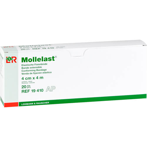 MOLLELAST Binden 4 cmx4 m weiß MOLLELAST Binden 4 cmx4 m weiß