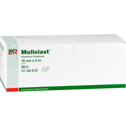 MOLLELAST Binden 10 cmx4 m weiß MOLLELAST Binden 10 cmx4 m weiß