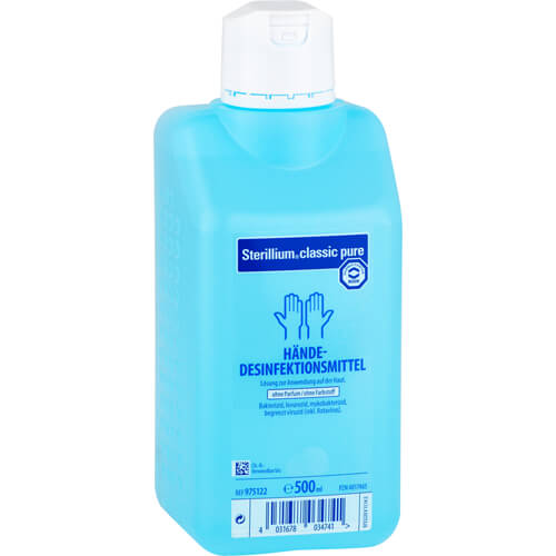 STERILLIUM Classic Pure Händedesinfektion Lsg. STERILLIUM Classic Pure Händedesinfektion Lsg.