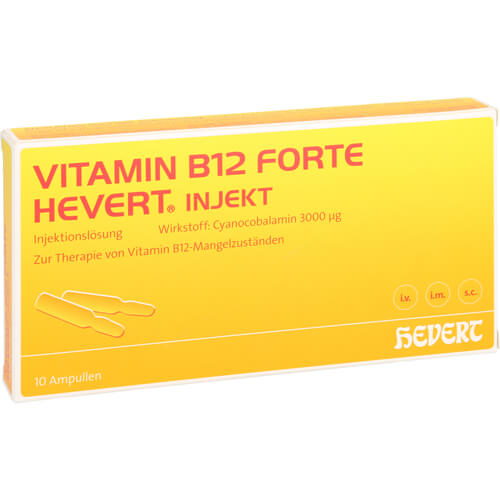 VITAMIN B12 FORTE Hevert injekt Inj.-Lsg.Amp. VITAMIN B12 FORTE Hevert injekt Inj.-Lsg.Amp.